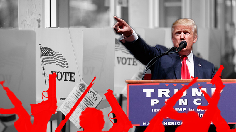 Is Trump Urging His Gun-Toting Supporters To Break Voter Intimidation ...