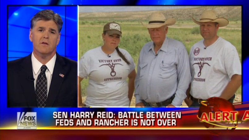 Sean Hannity: Harry Reid And The Feds Are Planning To Raid Bundy’s ...