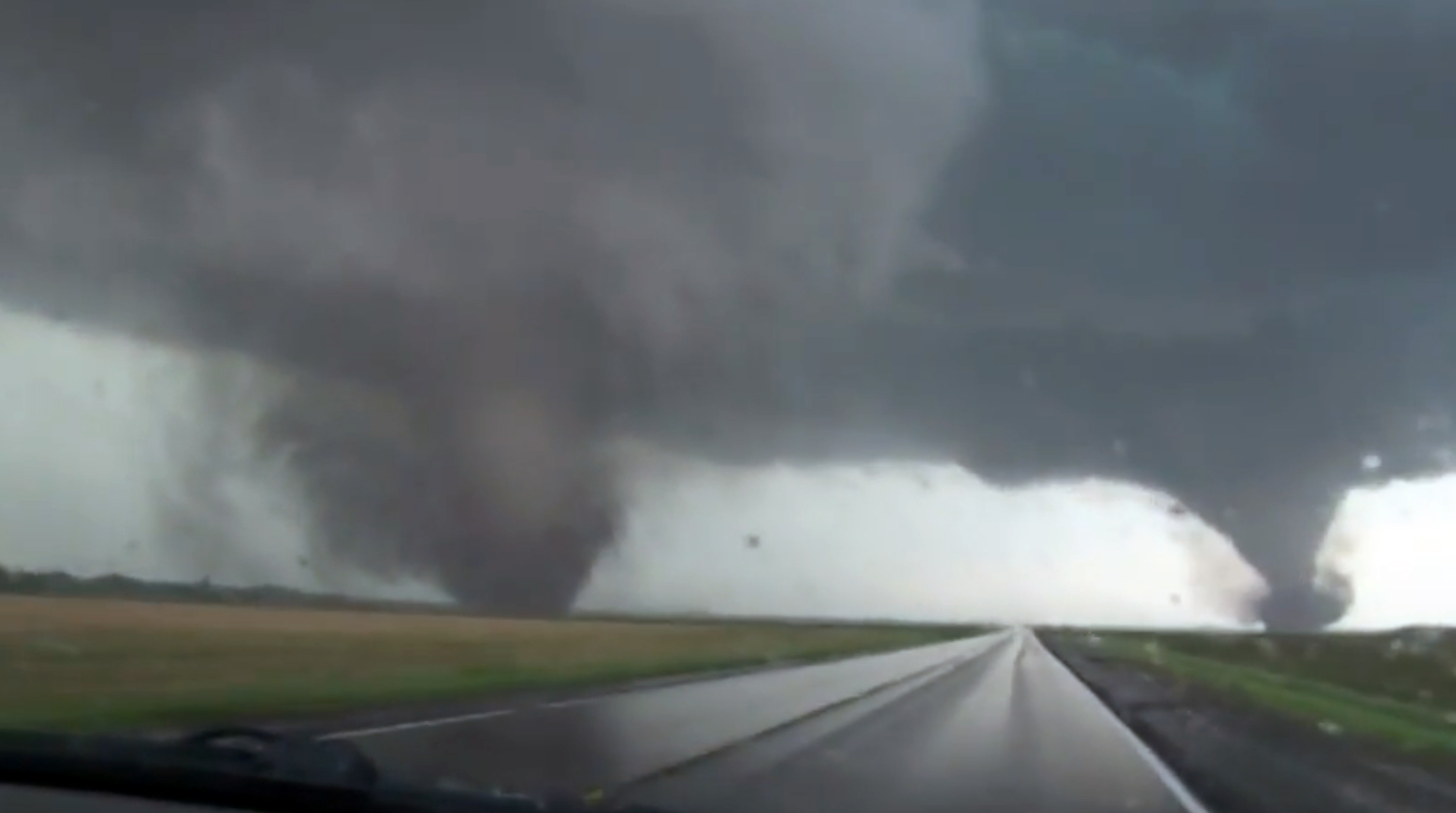 WATCH: Two Twisters Touch Down At The Same Time In Northeast Nebraska ...