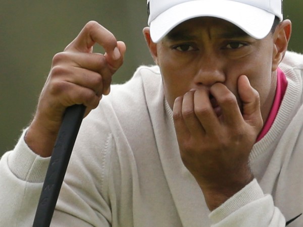 at Royal Lytham & St Annes golf club during the first round of the British Open Golf Championship, Lytham St Annes, England, Thursday, July 19, 2012. (AP Photo/Peter Morrison)
