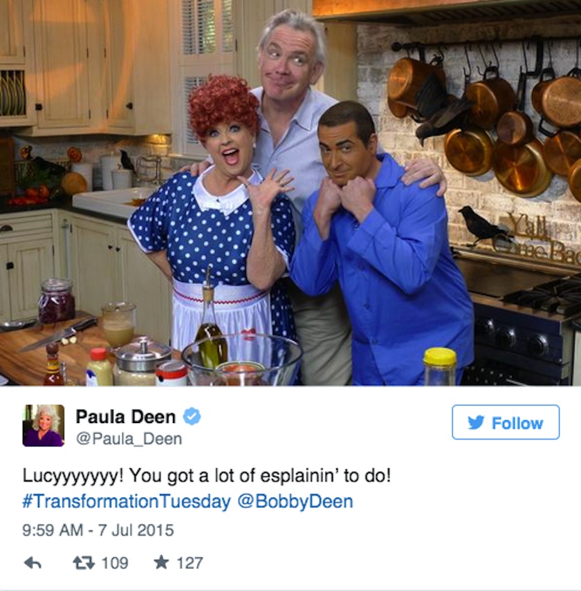 Paula Deen under fire for photo of son in brownface