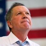 Republican presidential candidate, Ohio Gov. John Kasich, speaks during a town hall at Thomas farms Community Center Monday, April 25, 2016, in Rockville, Md. (AP Photo/Evan Vucci)