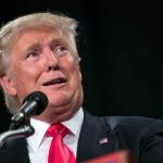 Republican presidential candidate Donald Trump speaks during a campaign rally, Monday, July 25, 2016, in Winston-Salem, N.C. (AP Photo/Evan Vucci)