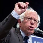 File-This June 23, 2016, file photo shows Democratic presidential candidate Sen. Bernie Sanders, I-Vt., addressing supporters in New York. Sanders says he’ll try to block Senate consideration of a bill that would require nationwide labeling of food with genetically modified products, but with a less stringent labeling requirement than the one included in Vermont’s law. Individual senators can put a hold on legislation, blocking it from coming up for debate unless backers can muster 60 votes. The Vermont independent says he prepared to resort to that tactic.(AP Photo/Craig Ruttle, File)