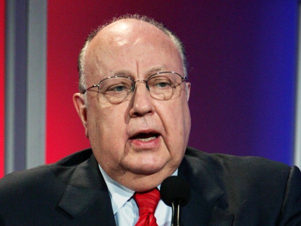 Roger Ailes, chairman and chief executive officer of Fox News, speaks during the Summer Television Critics Association Press Tour in Pasadena, Calif., Monday, July 24, 2006. (AP Photo/Reed Saxon)