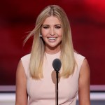Ivanka Trump, daughter of Republican Presidential Nominee Donald J. Trump, speaks during the final day of the Republican National Convention in Cleveland, Thursday, July 21, 2016. (AP Photo/J. Scott Applewhite)