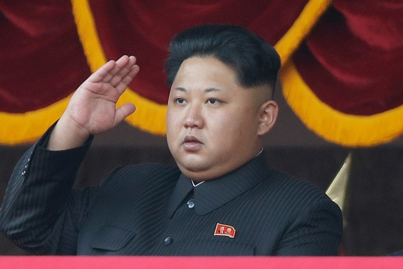 FILE - In this Oct. 10, 2015, file photo, North Korean leader Kim Jong Un salutes at a parade in Pyongyang, North Korea. North Korea on Friday opened the first full congress of its ruling party since 1980, a major political event intended to showcase the country's stability and unity under leader Kim Jong Un despite international criticism and tough new sanctions over the North's recent nuclear test and a slew of missile launches. (AP Photo/Wong Maye-E, File)