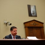 FBI Director James B. Comey waits to testify at the House Judiciary Committee hearing on Capitol Hill in Washington, Wednesday, Sept. 28, 2016. For the second time in two days, FBI Director James Comey faces questions from Congress about the agency's response to recent acts of extremist violence and whether more could have been done to prevent attacks in Orlando and New York. (AP Photo/Pablo Martinez Monsivais)