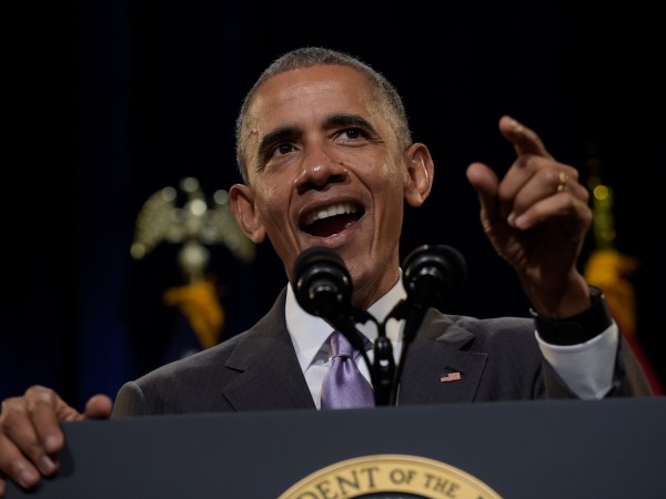 President Barack Obama speaks about the Affordable Care Act at Miami Dade College in Miami, Thursday, Oct. 20, 2016. Obama is in Miami to encourage people to sign up for health care coverage under the Affordable Care Act during an upcoming enrollment period. (AP Photo/Susan Walsh)