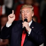 President-elect Donald Trump speaks during a rally at the Giant Center, Thursday, Dec. 15, 2016, in Hershey, Pa. (AP Photo/Matt Rourke)
