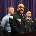 Chicago Police Superintendent Eddie Johnson speaks during a news conference Thursday, Jan. 5, 2017, on the hate crime and other charges filed against four individuals for an attack on a man that was captured on a Facebook video.