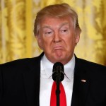 President Donald Trump speaks during a news conference in the East Room of the White House in Washington, Thursday, Feb. 16, 2017. (AP Photo/Pablo Martinez Monsivais)