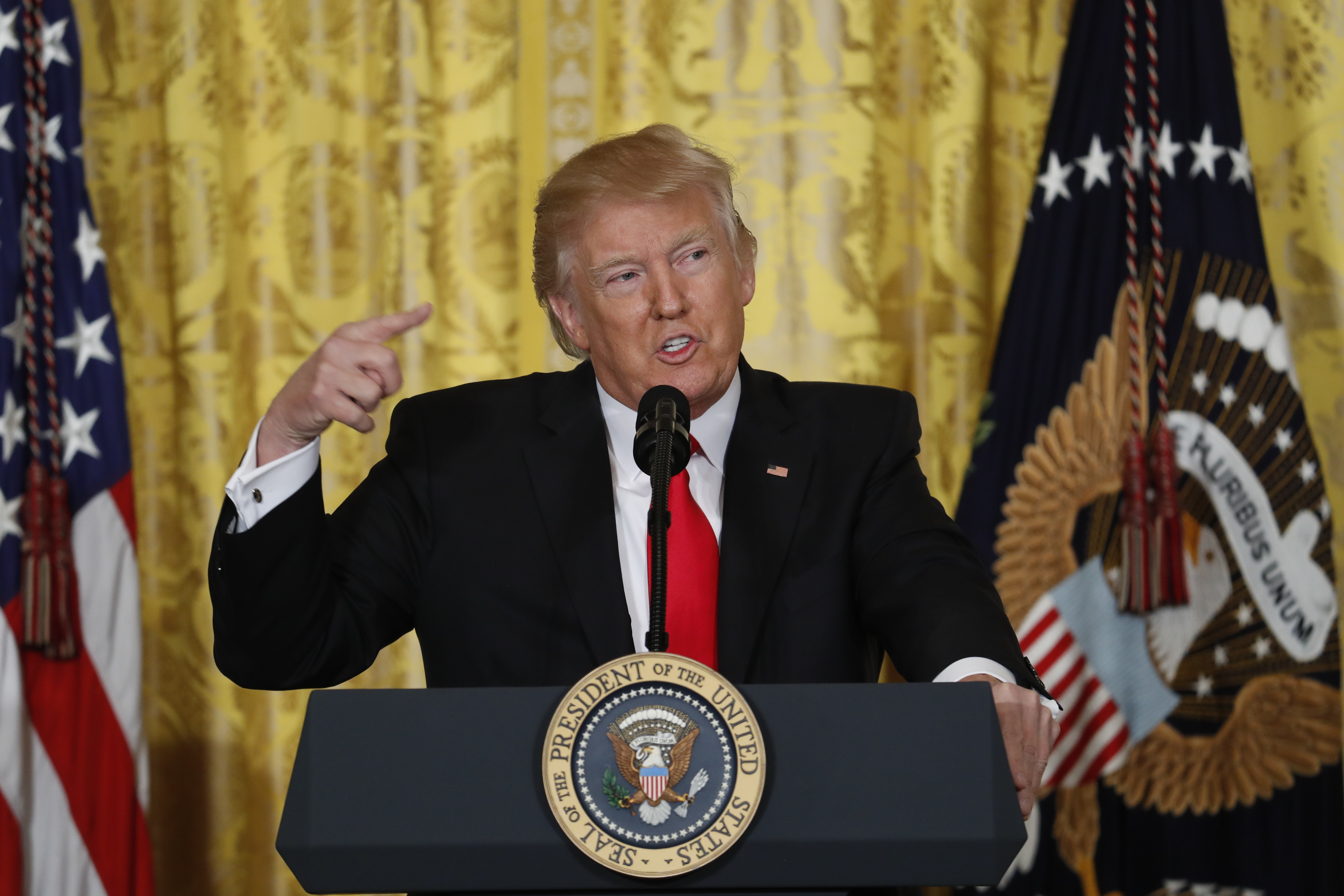 Trump: Leaks Are Real, ‘News Is Fake’ And ‘I’m Not A Bad Person’ - TPM ...