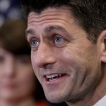 Speaker of the House Paul Ryan, R-Wis., with the GOP leadership, talks about getting past last week’s failure to pass a health care overhaul bill and rebuilding unity in the Republican Conference, at the Capitol,  in Washington, Tuesday, March 28, 2017.  (AP Photo/J. Scott Applewhite)