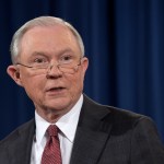 Attorney General Jeff Sessions speaks at the Justice Department in Washington, Thursday, March 2, 2017. (AP Photo/Susan Walsh)