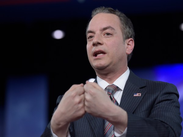 White House Chief of Staff Reince Priebus speaks at the Conservative Political Action Conference (CPAC) in Oxon Hill, Md., Thursday, Feb. 23, 2017. (AP Photo/Susan Walsh)