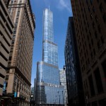 Trump International Hotel and Tower Chicago. High rise building owned by the Trump Organization.
