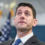 UNITED STATES - APRIL 26: Speaker Paul Ryan, R-Wis., conducts a news conference after a meeting of the House Republican Conference in the Capitol on April 26, 2017. (Photo By Tom Williams/CQ Roll Call)