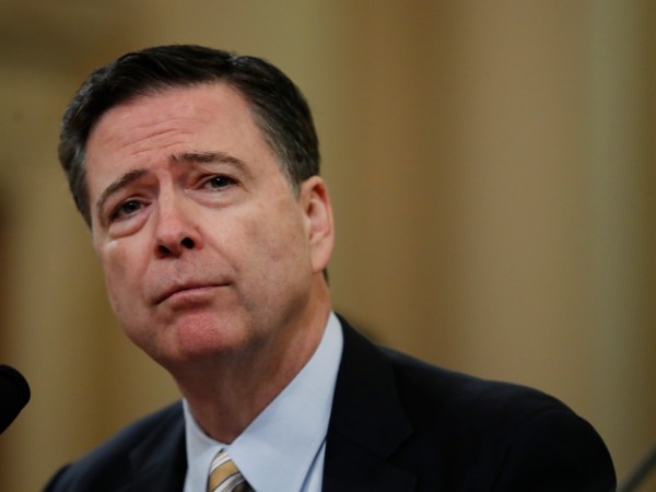 FBI Director James Comey, testifies on Capitol Hill in Washington, Monday, March 20, 2017, before the House Intelligence Committee hearing on allegations of Russian interference in the 2016 U.S. presidential election. (AP Photo/Manuel Balce Ceneta)