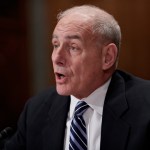 Homeland Security Secretary John Kelly appears before the Senate Homeland Security and Governmental Affairs Committee to advance President Donald Trump’s border security agenda, on Capitol Hill in Washington, Wednesday, April 5, 2017.  Kelly says a wall in the right places, will do that job, however, that wall won't be from "sea to shining sea," but in places where border agents say it would be most effective. (AP Photo/J. Scott Applewhite)