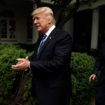 President Donald Trump speaks in the Rose Garden of the White House, Thursday, May 4, 2017, in Washington. (AP Photo/Evan Vucci)