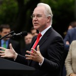 Health and Human Services Secretary Tom Price speaks in the Rose Garden of the White House in Washington, Thursday, May 4, 2017, after the House pushed through a health care bill. (AP Photo/Evan Vucci)