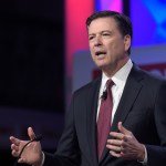 FBI Director James Comey speaks to the Anti-Defamation League National Leadership Summit in Washington, Monday, May 8, 2017. (AP Photo/Susan Walsh)