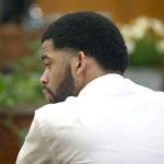 June 16, 2017 Photographs from 1st -Degree Reckless Homicide trial of Dominique Heaggan-Brown who was a Milwaukee Police officer when he shot and killed Sylville Smith. Here Heaggan-Brown listens to his his statement he made to investigators after the shooting is read back to him in court by Special Agent Raymond Gibbs of the Wisconsin Department of Justice, Department of Criminal Investigation, who conducted an interview with him 48 after the shooting.MICHAEL SEARS/MSEARS@JOURNALSENTINEL.COM