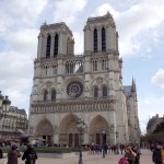 The Cathedral of Notre-Dame de Paris is the most visited monument in Paris. It is a masterpiece of Gothic architecture built in the middle age.( The Yomiuri Shimbun via AP Images )