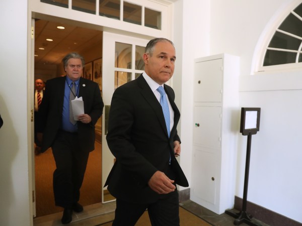 President Donald Trump speaks about the US role in the Paris climate change accord in the Rose Garden, Wednesday, June 1, 2017, in Washington. (AP Photo/Andrew Harnik)