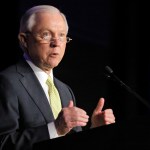 6/6/17 - Atlanta, GA -  U.S. Attorney General Jeff Sessions spoke Tuesday morning at the opening session of the National Law Enforcement Conference on Human Exploitation at the Sheraton Atlanta Hotel.  D. Scott Dutton, Deputy Director, Georgia Bureau of Investigation and John Horn, United States Attorney, Northern District of Georgia, also addressed the group.  Crimes against children are among the worst in America, and technology has made it even easier for predators to reach their victims, Sessions said in his speech.  BOB ANDRES  /BANDRES@AJC.COM