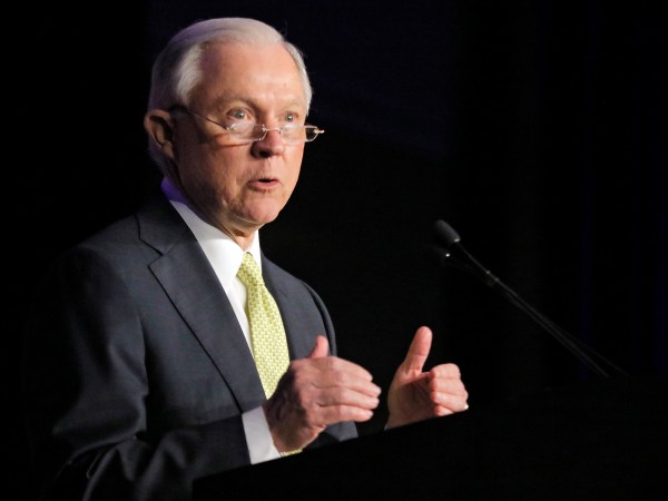 6/6/17 - Atlanta, GA -  U.S. Attorney General Jeff Sessions spoke Tuesday morning at the opening session of the National Law Enforcement Conference on Human Exploitation at the Sheraton Atlanta Hotel.  D. Scott Dutton, Deputy Director, Georgia Bureau of Investigation and John Horn, United States Attorney, Northern District of Georgia, also addressed the group.  Crimes against children are among the worst in America, and technology has made it even easier for predators to reach their victims, Sessions said in his speech.  BOB ANDRES  /BANDRES@AJC.COM