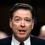 Former FBI Director James Comey speaks during a Senate Intelligence Committee hearing on Capitol Hill, Thursday, June 8, 2017, in Washington. (AP Photo/Alex Brandon)