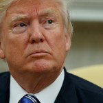 President Donald Trump listens during a meeting with Panamanian President Juan Carlos Varela in the Oval Office of the White House, Monday, June 19, 2017, in Washington. (AP Photo/Evan Vucci)