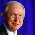 Attorney General Jeff Sessions speaks during the Justice Department's National Summit on Crime Reduction and Public Safety, in Bethesda, Md., on Tuesday, June 20, 2017. (AP Photo/Jacquelyn Martin)