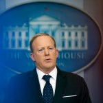 White House press secretary Sean Spicer speaks during a briefing at the White House, Tuesday, June 20, 2017 in Washington. (AP Photo/Alex Brandon)