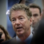 Sen. Rand Paul, R-Ky., speaks to reporters at the Capitol after Republicans released their long-awaited bill to scuttle much of President Barack Obama's Affordable Care Act, at the Capitol in Washington, Thursday, June 22, 2017. He is one of four GOP senators to say they are opposed it but are open to negotiations, which could put the measure in immediate jeopardy.  (AP Photo/J. Scott Applewhite) )