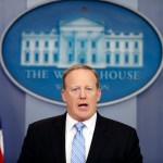 White House press secretary Sean Spicer speaks during a media briefing at the White House, Monday, June 26, 2017, in Washington. (AP Photo/Alex Brandon)