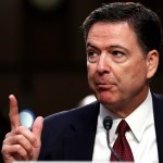 Former FBI Director James Comey speaks during a Senate Intelligence Committee hearing on Capitol Hill, Thursday, June 8, 2017, in Washington. (AP Photo/Alex Brandon)