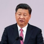 Chinese President Xi Jinping speaks after administered the oath for the Hong Kong's new Chief Executive Carrie Lam at the Hong Kong Convention and Exhibition Center, Saturday, July 1, 2017.  (AP Photo/Kin Cheung)