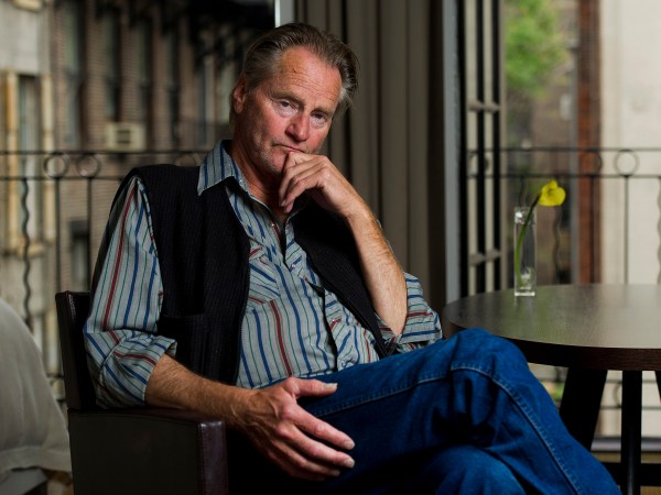 Sam Shepard poses for a portrait in New York, Thursday, Sept, 29, 2011. (AP Photo/Charles Sykes)