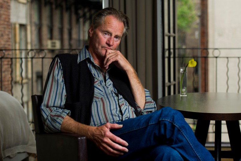 Sam Shepard poses for a portrait in New York, Thursday, Sept, 29, 2011. (AP Photo/Charles Sykes)