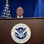 U.S. Immigration and Customs Enforcement acting director Thomas Homan speaks during a news conference in Washington, Thursday, May 11, 2017, to announce the results of a national operation targeting gang members and associates. (AP Photo/Susan Walsh)