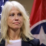 Photo by C.B. Schmelter / White House Counselor Kellyanne Conway looks on during a press conference at CADAS on Thursday, July 6, in Chattanooga, Tenn. Conway, along with Gov. Bill Haslam, Health and Human Services Secretary Dr. Tom Price, Judge Duane Slone and recovering opioid addict and mother of three Mallie Moore spoke on the opioid crisis.