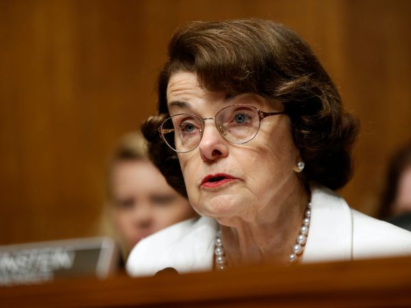FBI Director nominee Christopher Wray testifies on Capitol Hill in Washington, Wednesday, July 12, 2017, at his confirmation hearing before the Senate Judiciary Committee. (AP Photo/Pablo Martinez Monsivais)