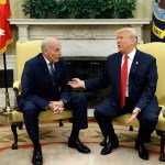 New White House Chief of Staff John Kelly is sworn in during a ceremony in the Oval Office with President Donald Trump, Monday, July 31, 2017, in Washington. (AP Photo/Evan Vucci)