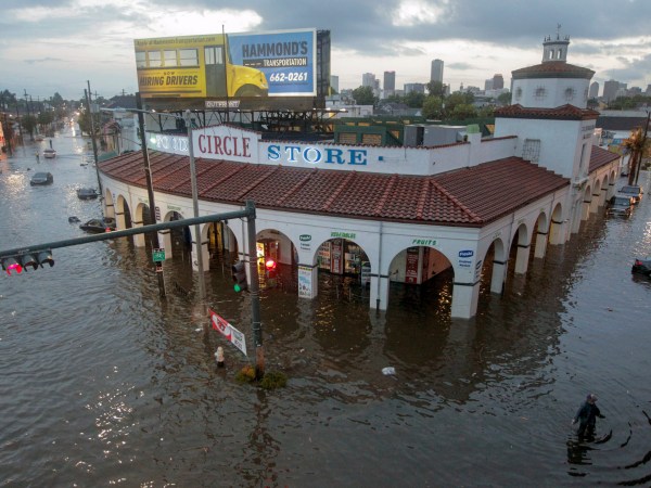 Flooding around the Circle Food Store in New Orleans Saturday, August 5, 2017. (Photo by Brett Duke, Nola.com | The Times-Picayune)
