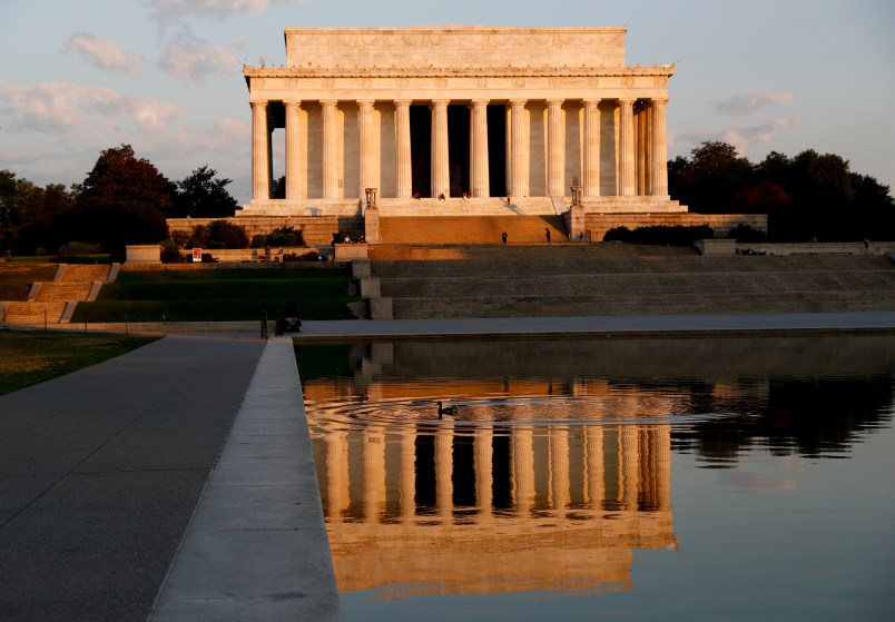 The Lincoln Memorial is seen in the early morning light on the National Mall in Washington, Friday, June 30, 2017. (AP Photo/Carolyn Kaster)