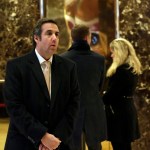 Michael Cohen, an attorney for Donald Trump, arrives in Trump Tower, in New York,  Friday, Dec. 16, 2016. (AP Photo/Richard Drew)