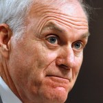 Richard Spencer attends a hearing of the Senate Armed Services committee on his nomination to be the Secretary of the Navy, Tuesday, July 11, 2017, on Capitol Hill. (AP Photo/Jacquelyn Martin)